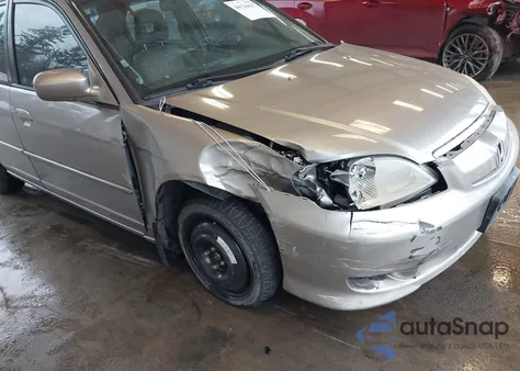 2003 Honda Civic Hybrid из США, поврежденный, VIN JHMES96623S018796